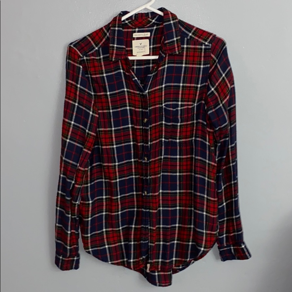 Plaid Button Down